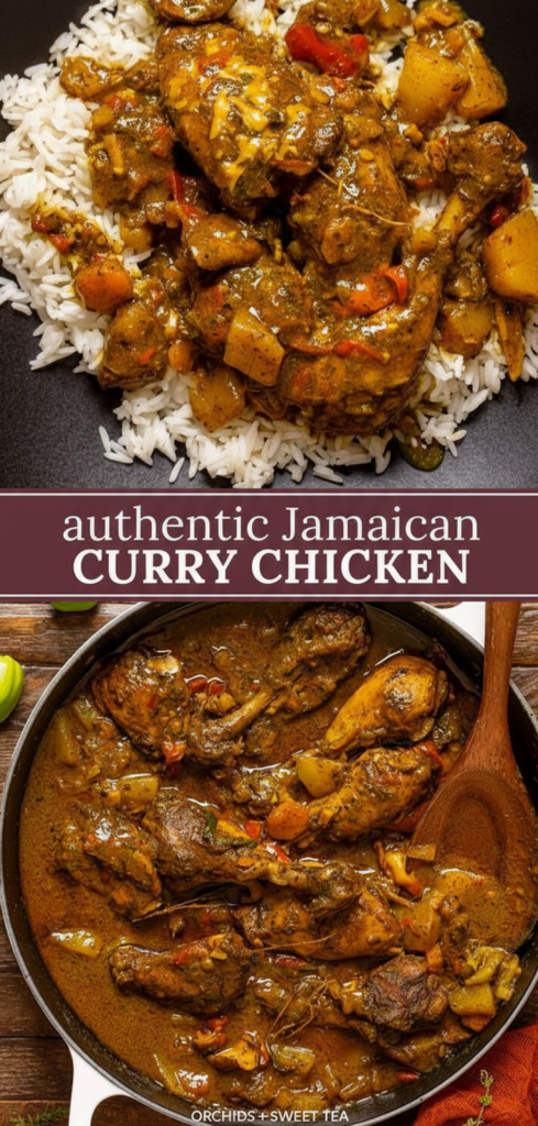 Authentic Jamaican Curry Chicken