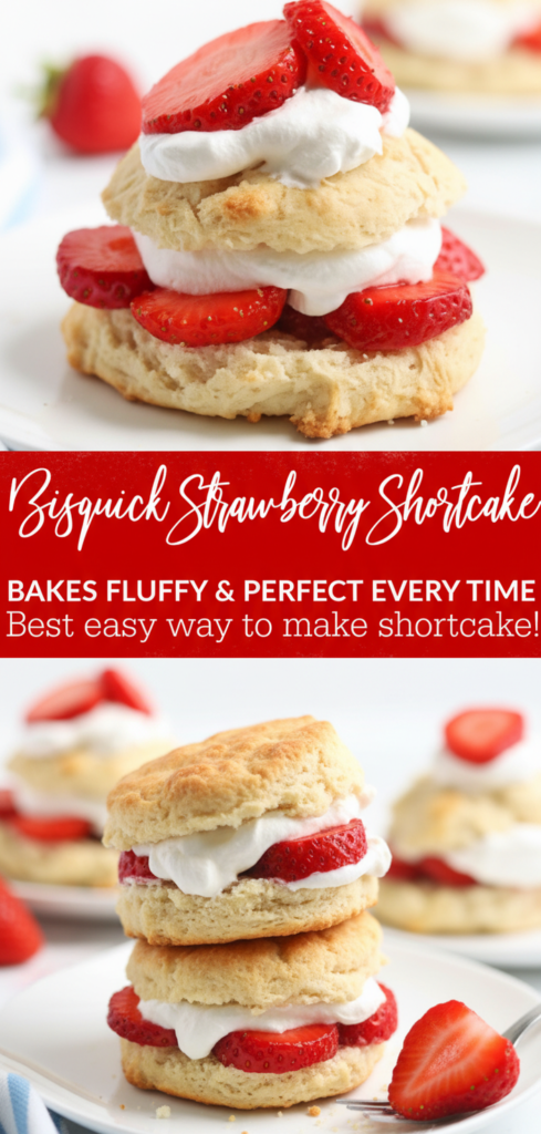 Bisquick Strawberry Shortcake