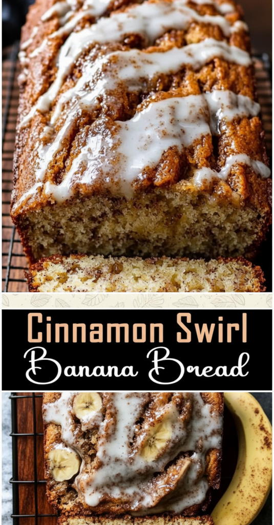 Cinnamon Swirl Banana Bread