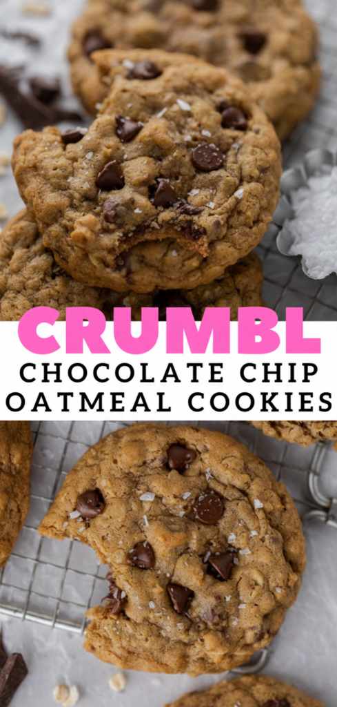 Crumbl Oatmeal Chocolate Chip Cookies