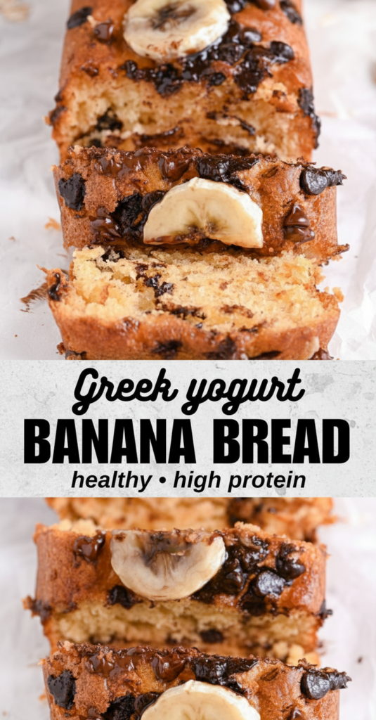 Greek Yogurt Banana Bread