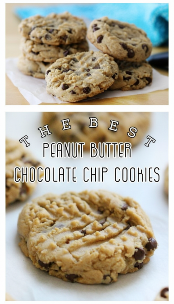 Irresistible Peanut Butter Chocolate Chip Cookies