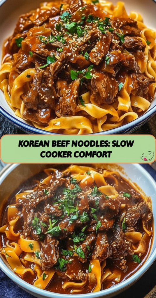 Korean Beef Noodles