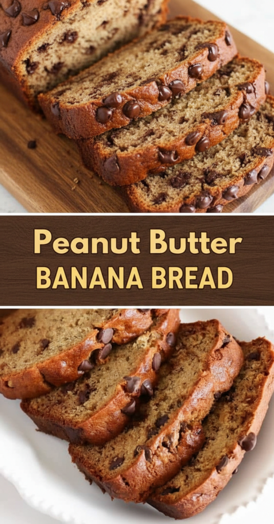 Peanut Butter Banana Bread