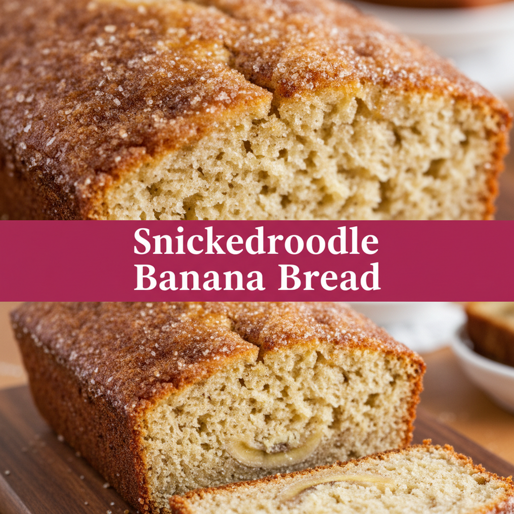 Snickerdoodle Banana Bread
