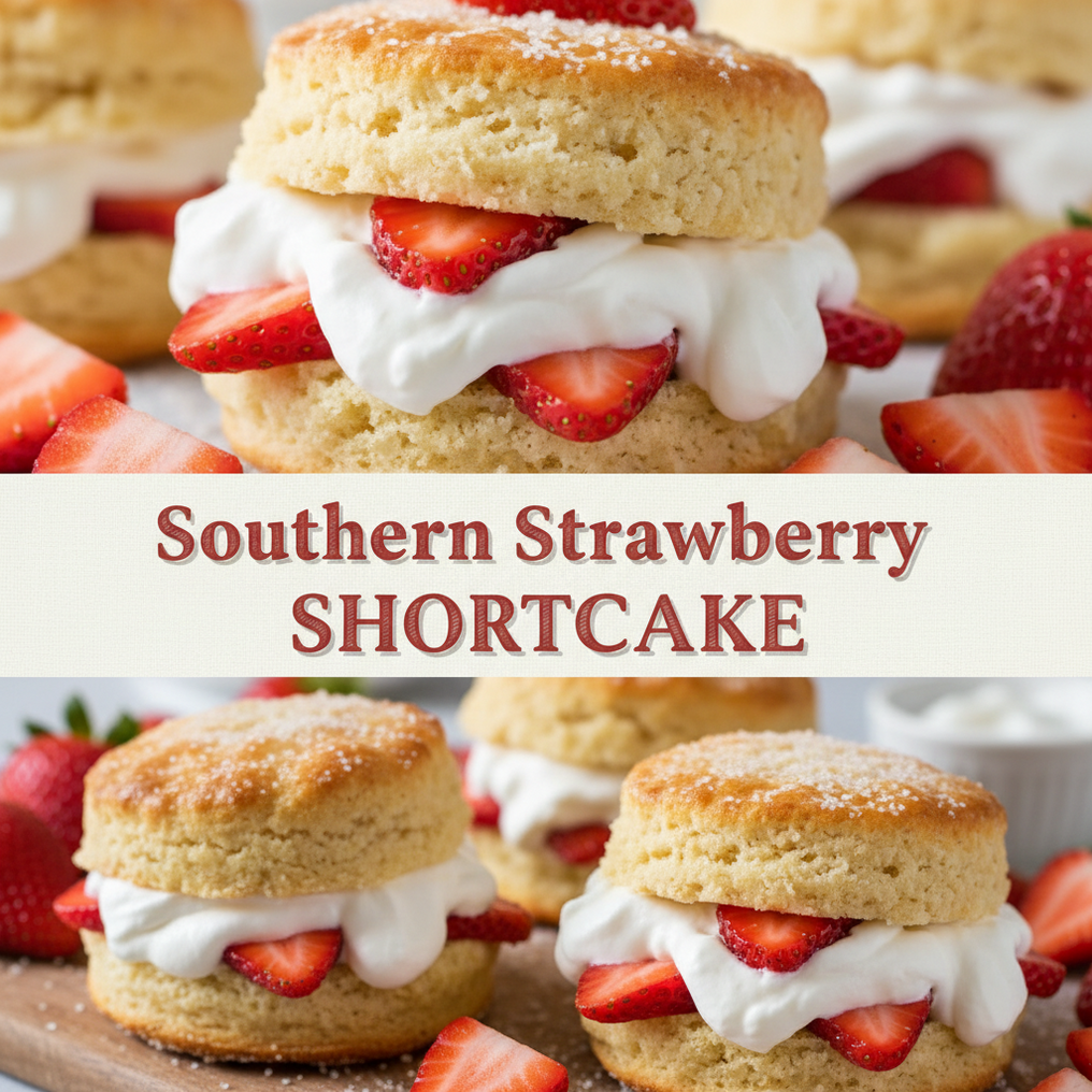 Southern Strawberry Shortcakes