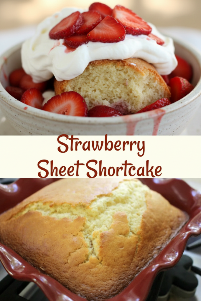 Strawberry Sheet Shortcake